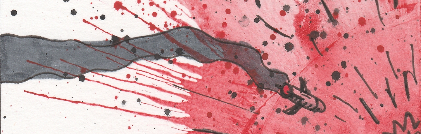 Watercolor and Ink banner